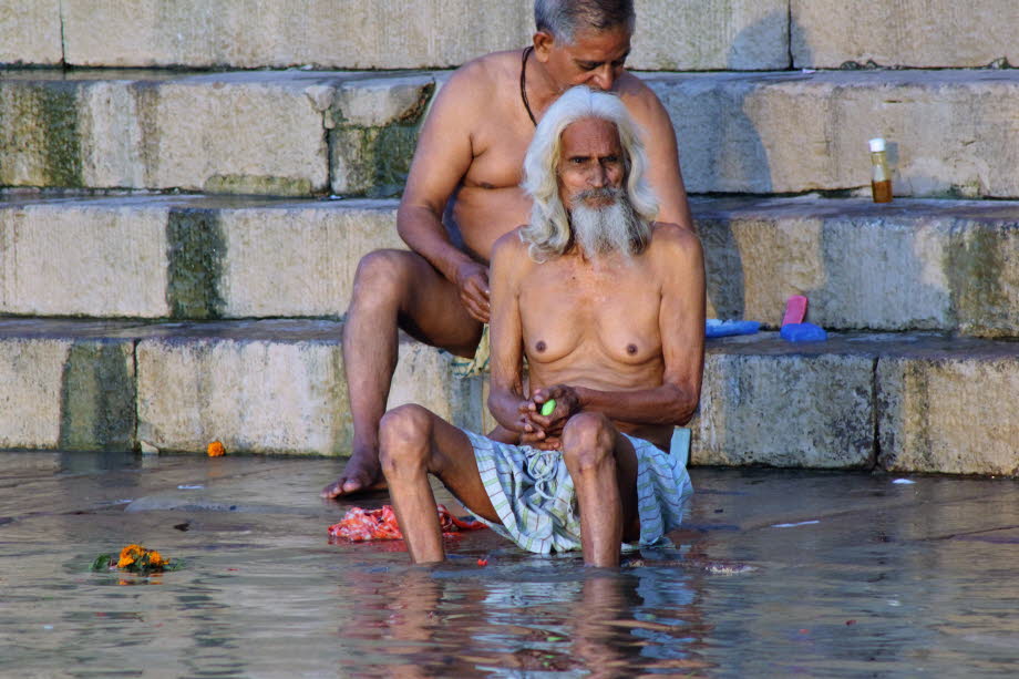 Varanasi Morgen auf dem Ganges