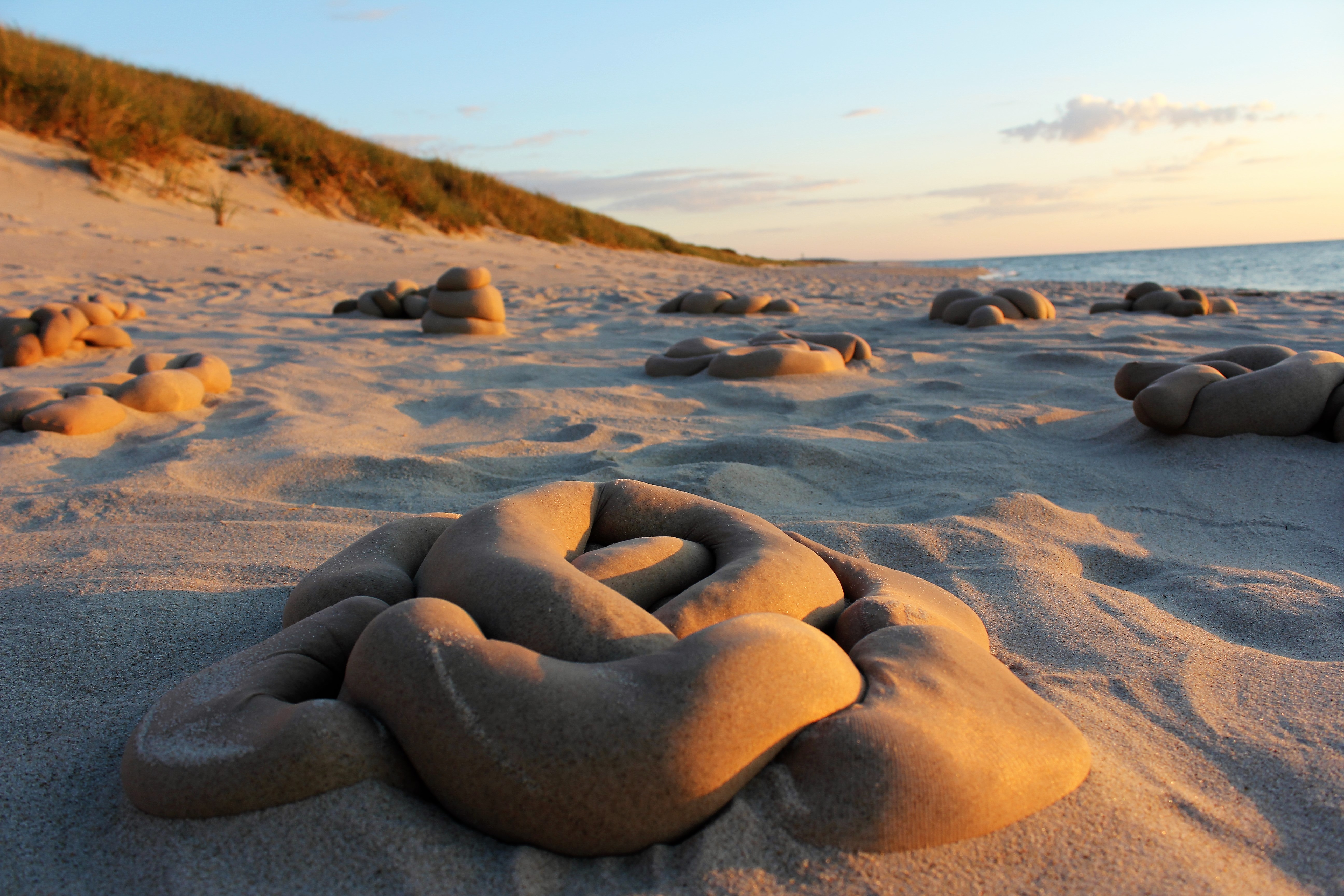 Am Strand von Nida / Kurische Nehrung