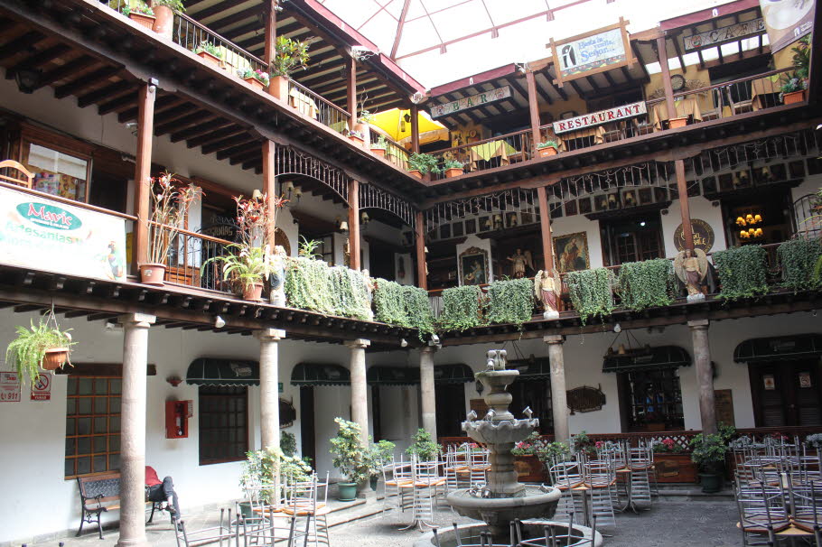 Innenhof Altstadt Quito