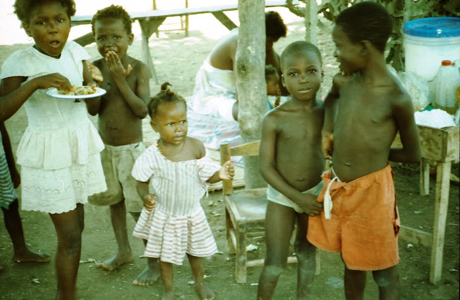Kinder in Cap-Haïtien