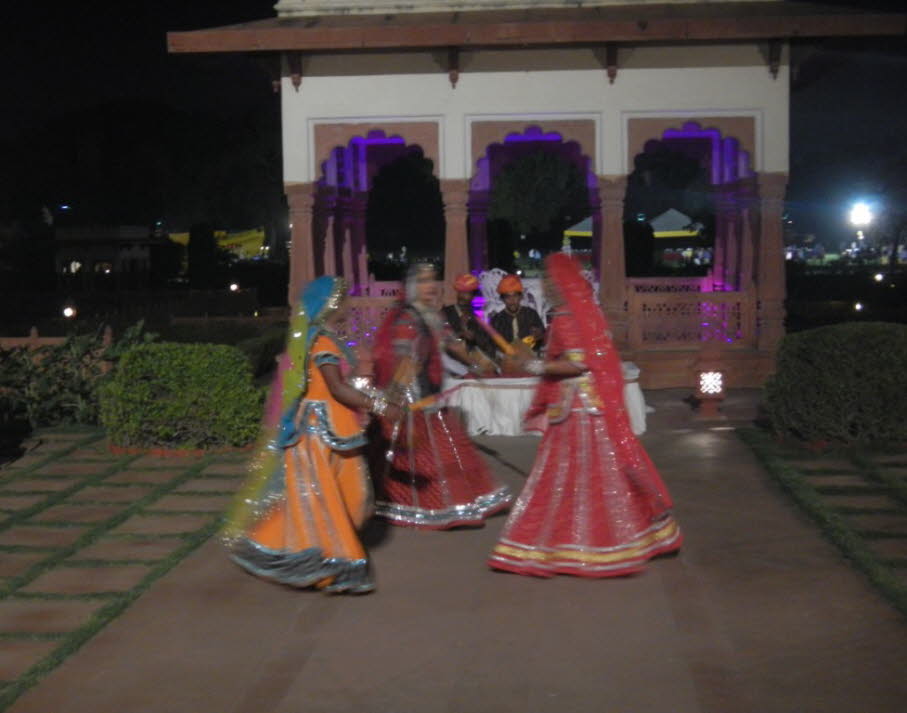Fest im Palasthotel in Rajasthan 