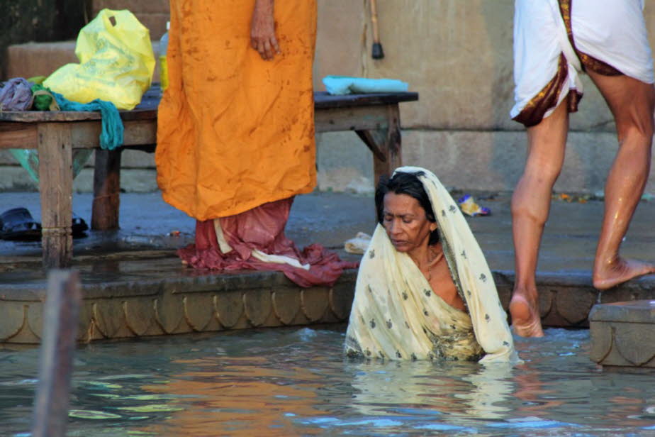 Varanasi: Morgen auf dem Ganges