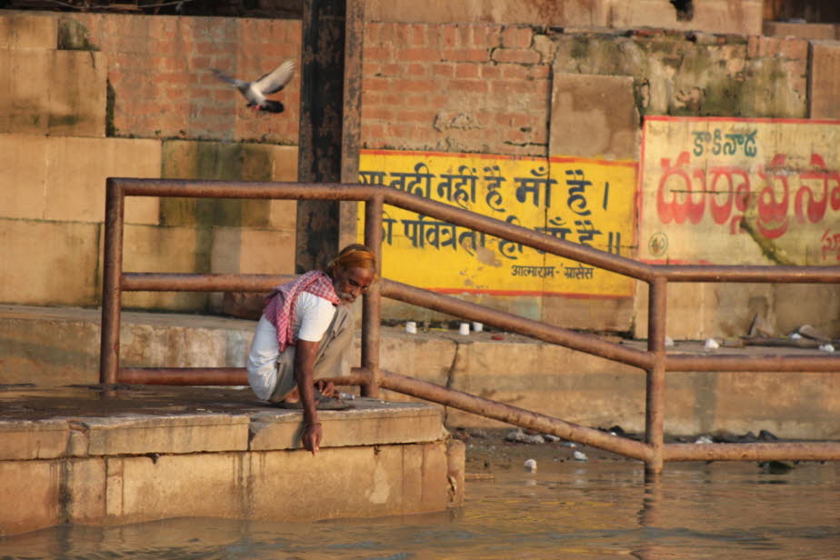 Varanasi: Morgen auf dem Ganges