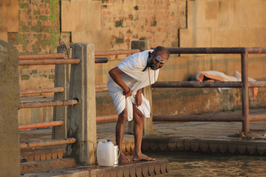 Varanasi: Morgen auf dem Ganges