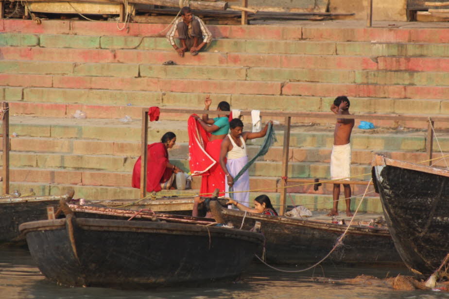 Varanasi: Morgen auf dem Ganges