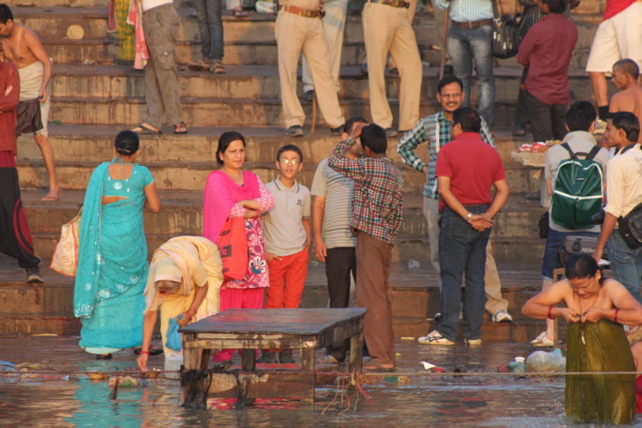 Varanasi: Morgen auf dem Ganges