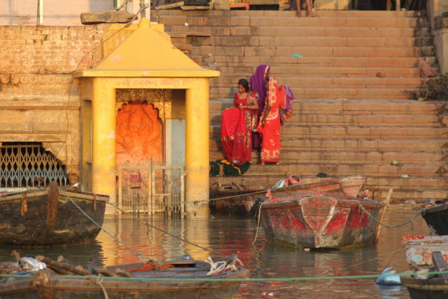 Varanasi: Morgen auf dem Ganges