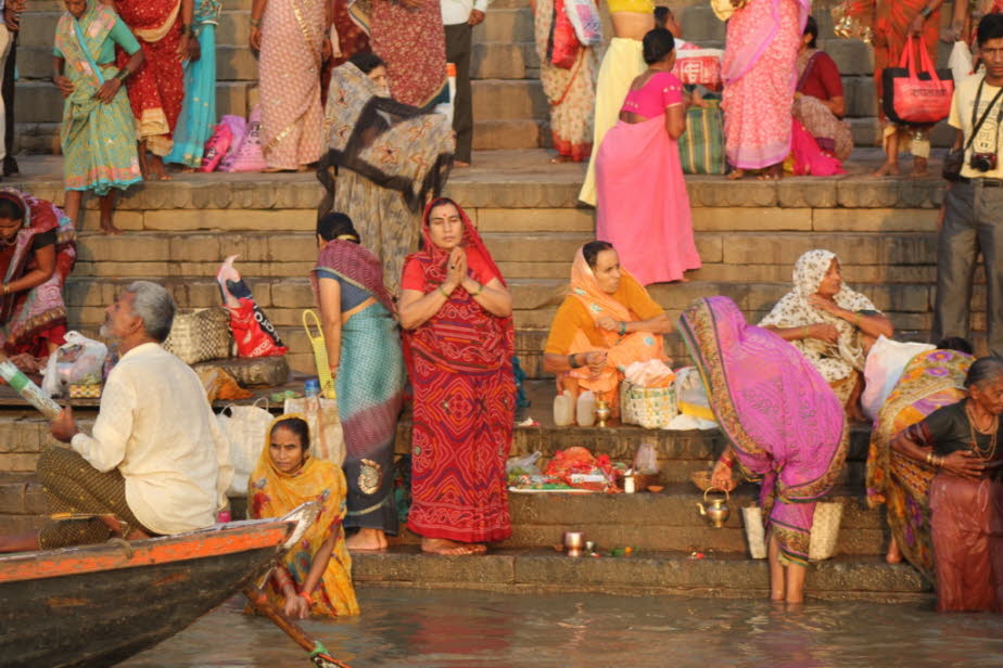 Varanasi: Morgen auf dem Ganges