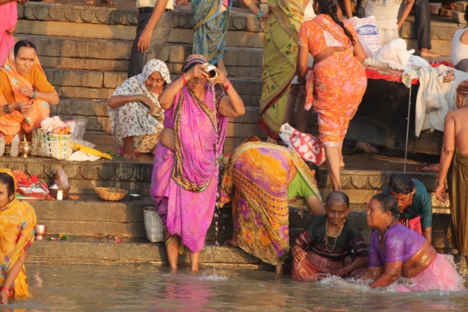 Varanasi: Morgen auf dem Ganges