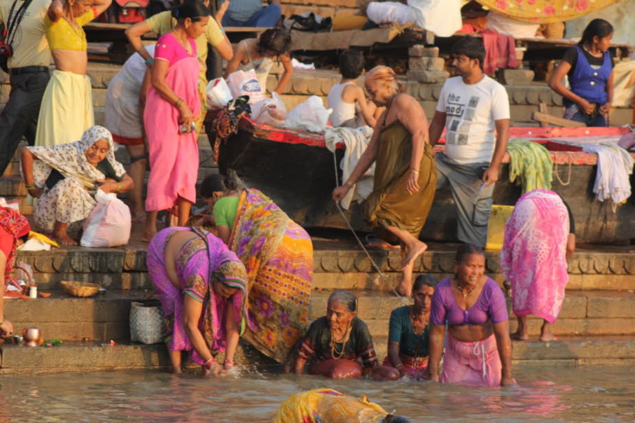 Varanasi: Morgen auf dem Ganges