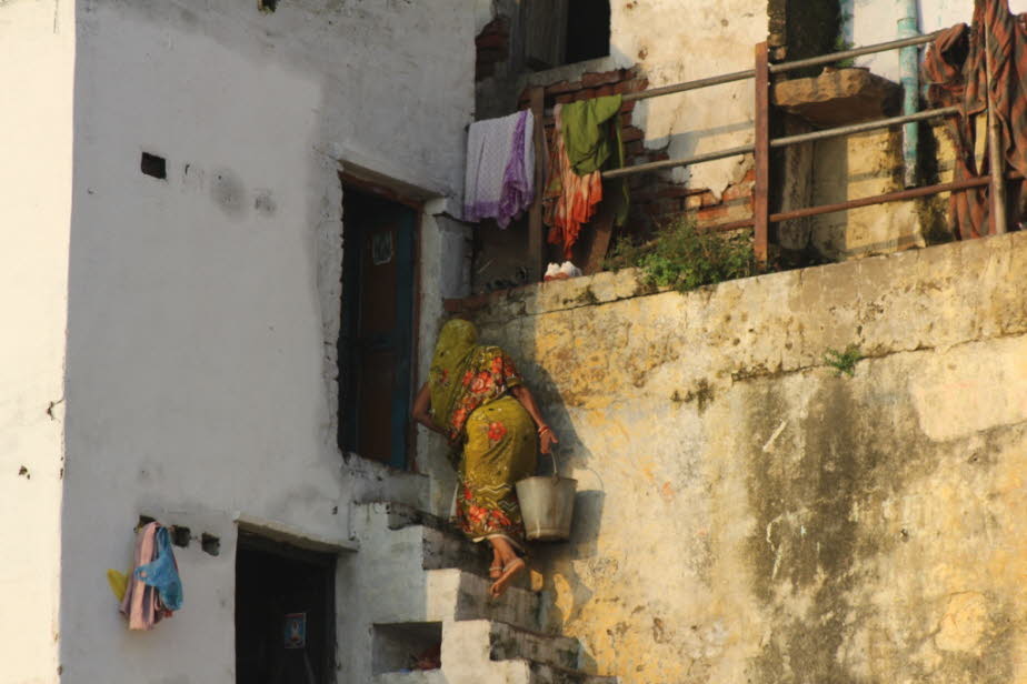 Varanasi Morgen auf dem Ganges 