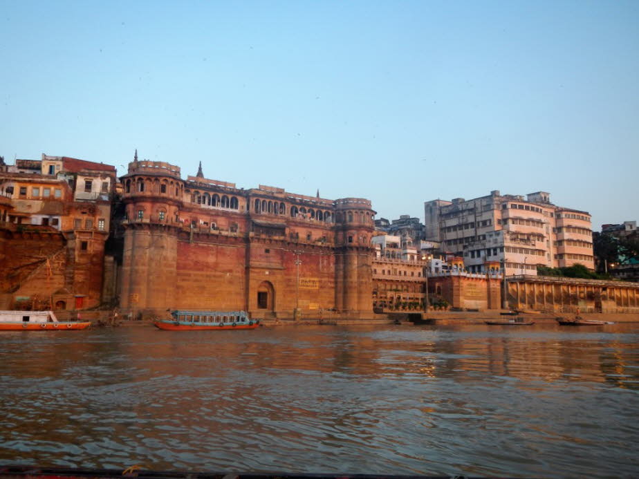 Varanasi: auf dem Ganges