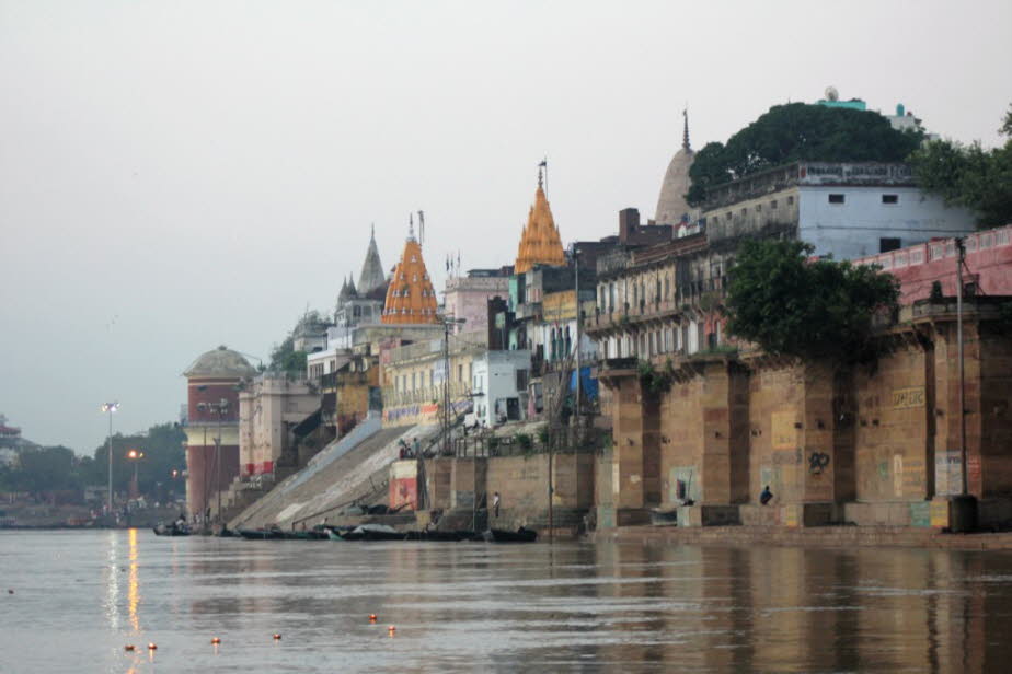 Varanasi: auf dem Ganges