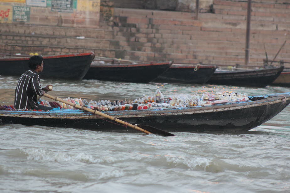 Varanasi Morgen auf dem Ganges 