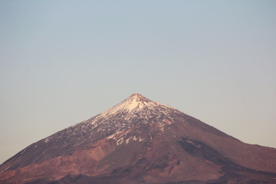 Blick auf den Teide von La Gomera aus