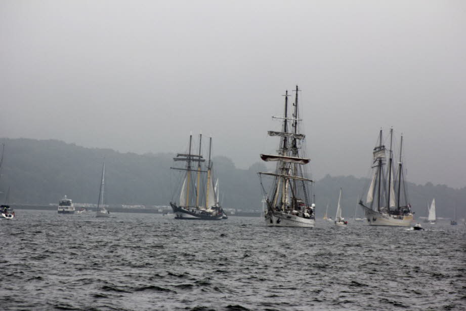 weil hier die Windjammerparade stattfindet. 