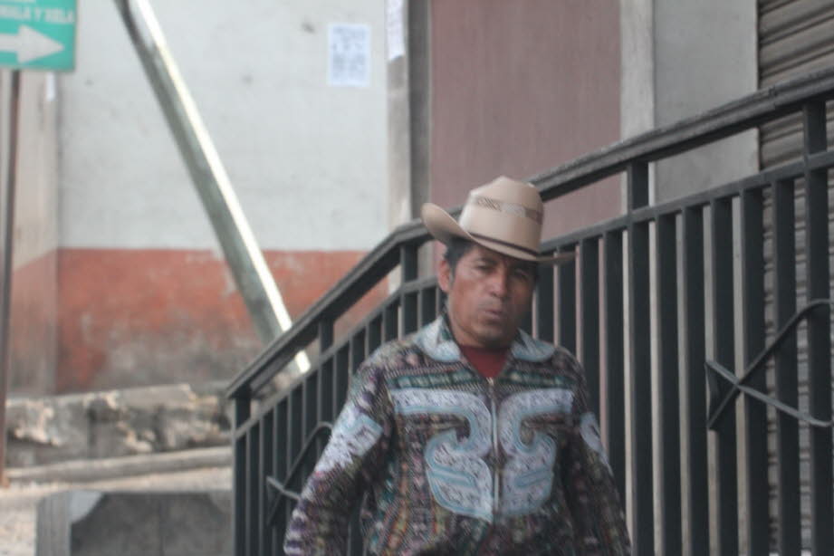 Menschen am Atitlán-See