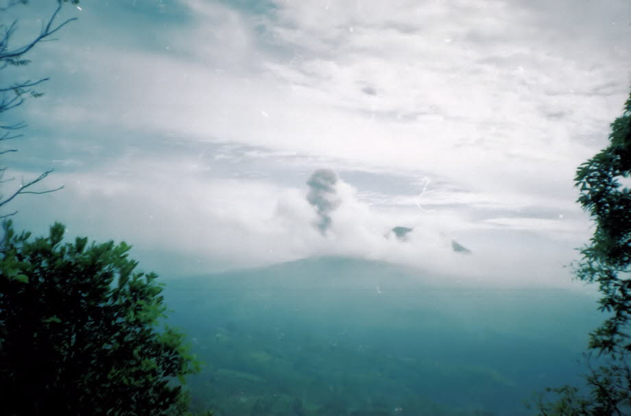 Rumoren des Gunung Agung auf Bali 