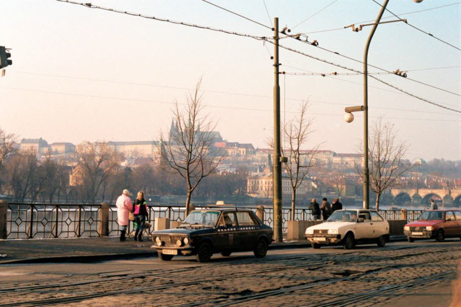 Blick auf die Moldau 1991