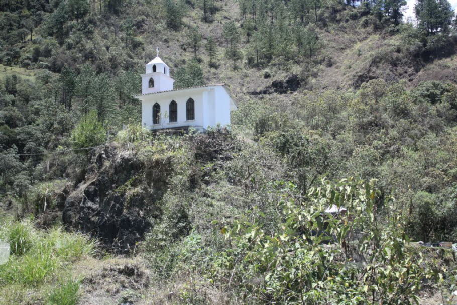 Cajas Nationalpark Kleine Kapelle