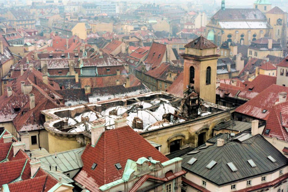 Dächer der Altstadt 1991