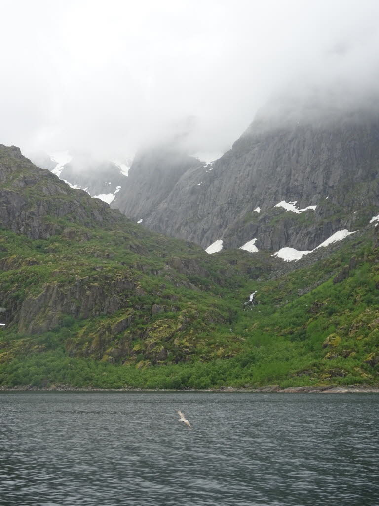 Der 26 km lange Raftsund bildet den Verbindungsweg zwischen den Lofoten und den Vesterålen (10)