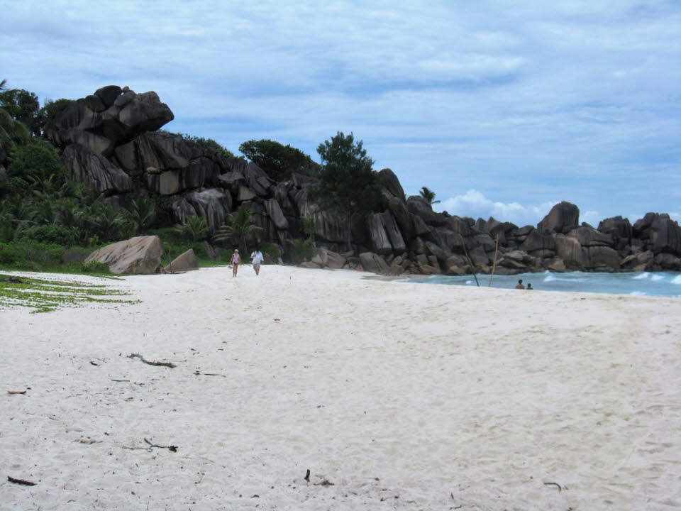 Strand von La Digue
