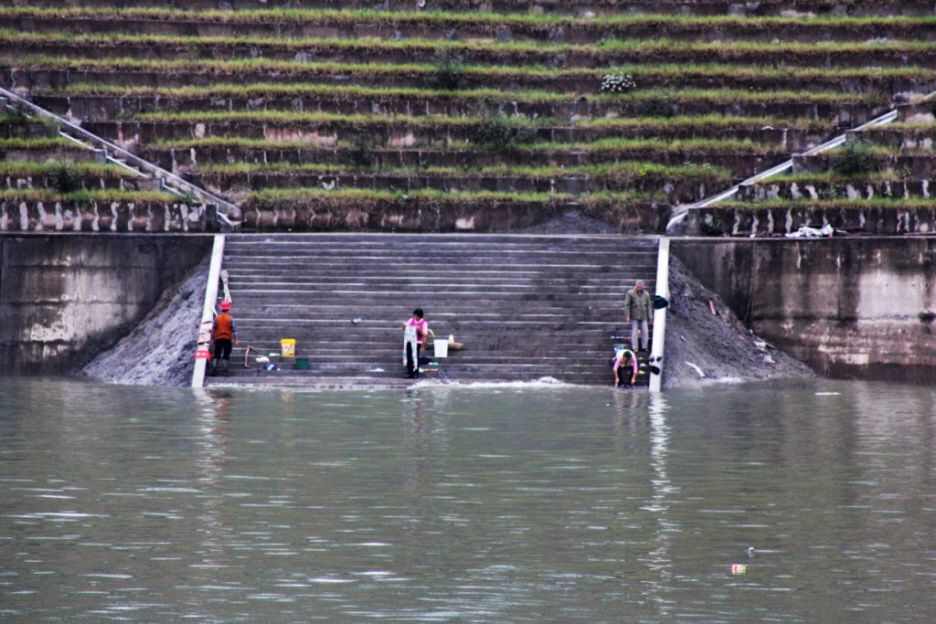 Wäscherinnen am Yangtze