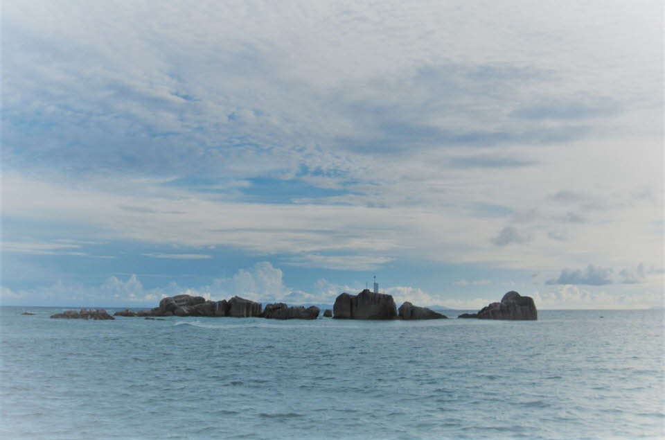 Insel bei La Digue