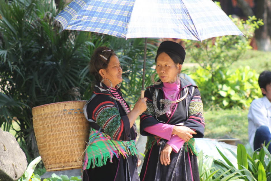 Sa Pa Vietnam Hmong-Frauen