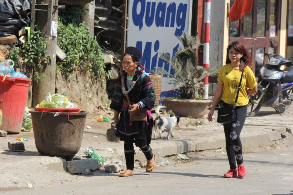 Sapa Vietnam Hmong-Frauen
