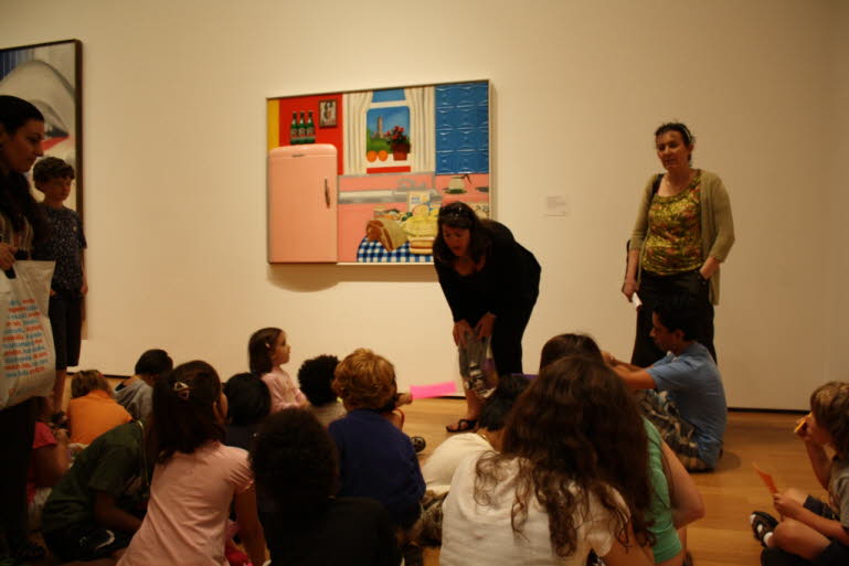 Kinder und Kunst im MOMA New York 2016