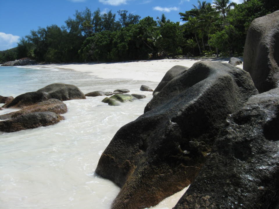 Anse Lazio auf Praslin, Seychellen