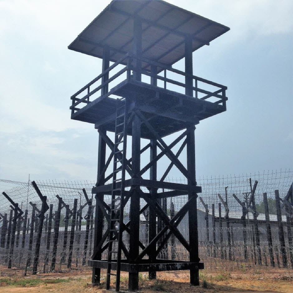 Wachturm Kokosnuss-Gefängnis Phu Quoc 