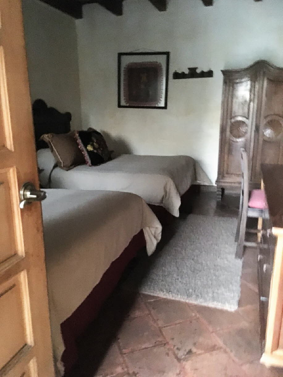 Zimmer einer Posada in Antigua