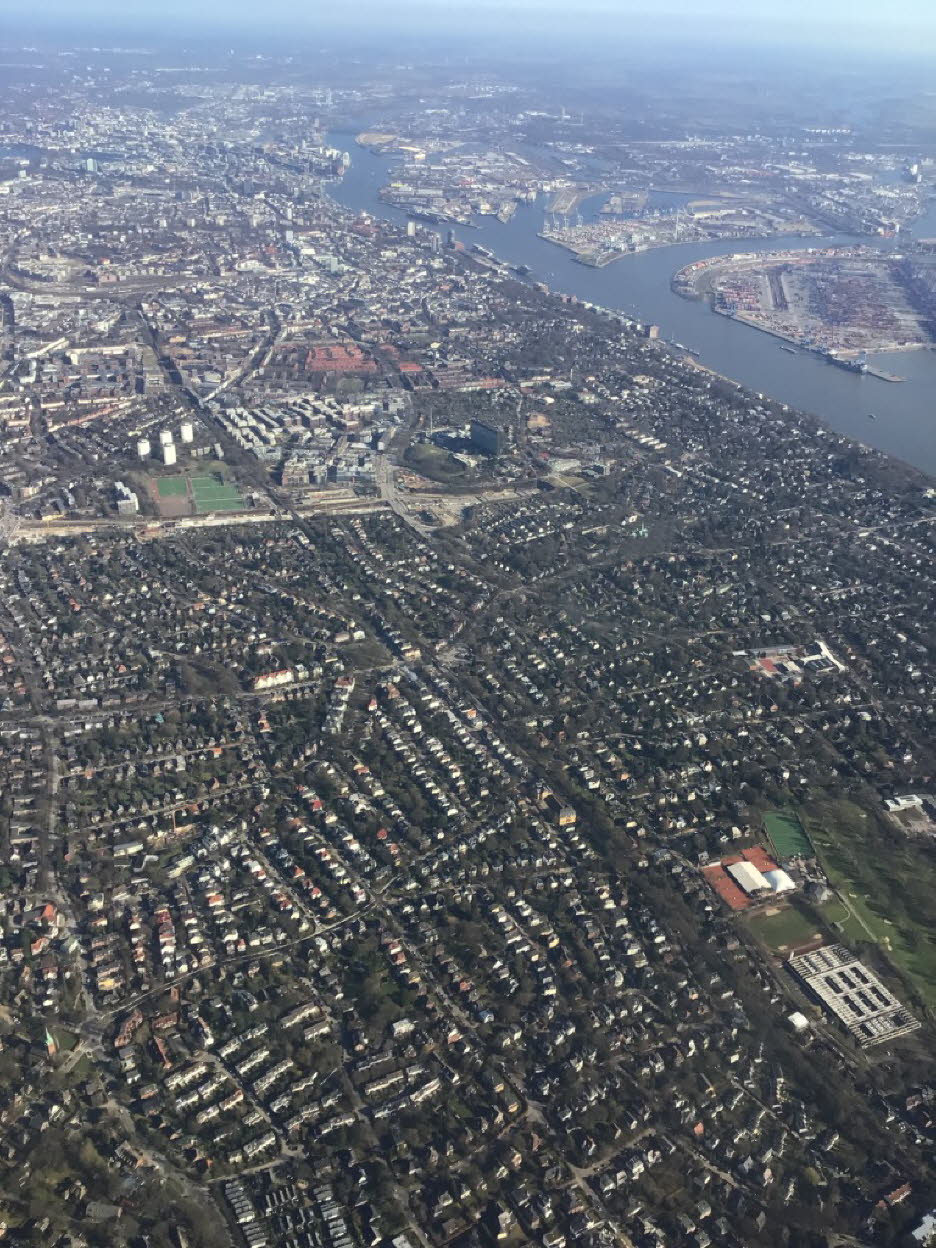 Luftaufnahme Hamburg