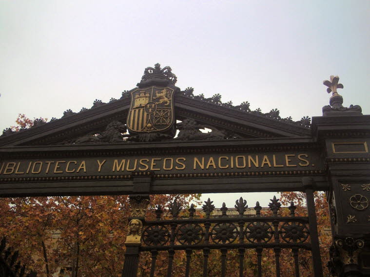 Madrid im November 2010 Spanische Nationalbibliothek (2)