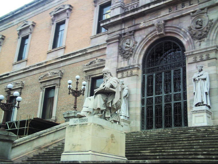 Madrid im November 2010 Spanische Nationalbibliothek (3)