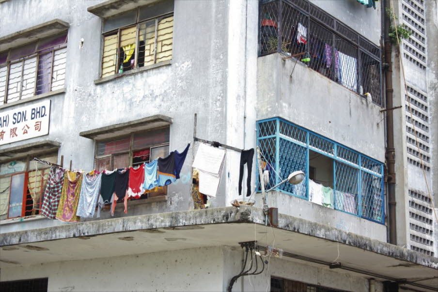 Menschen in Sandakan 