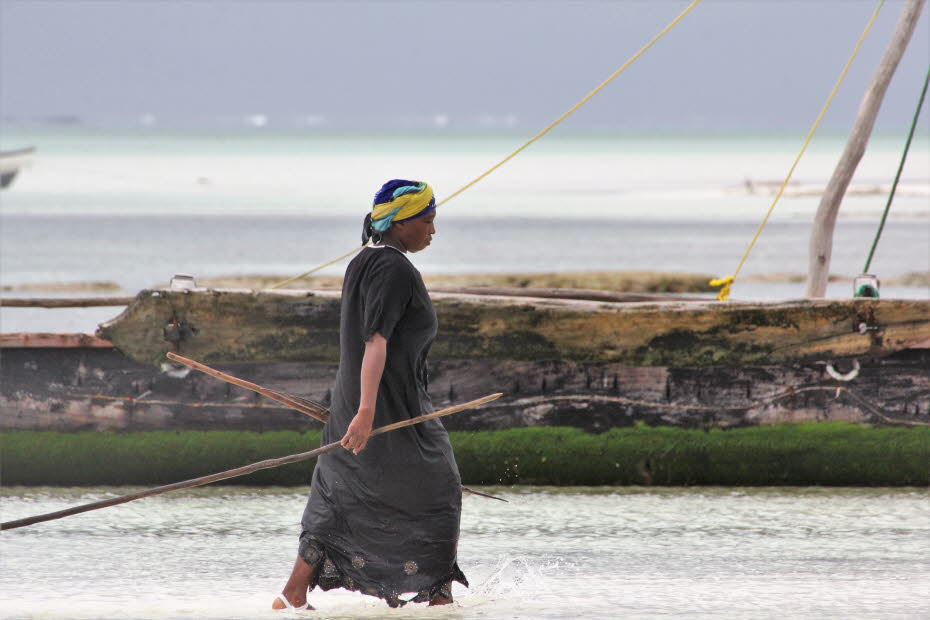 Oktopus-Fischerinnen auf Zanzibar