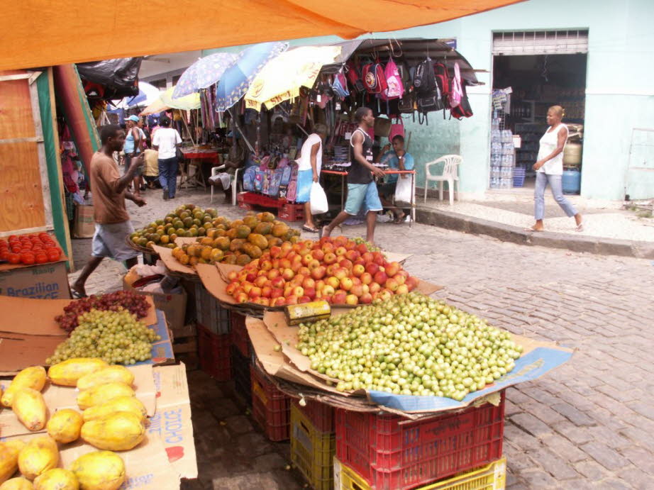 Markt in Salvador da Bahia