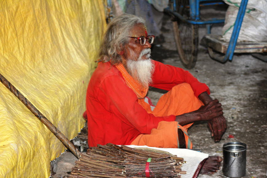 Varanasi Indien Beobachten