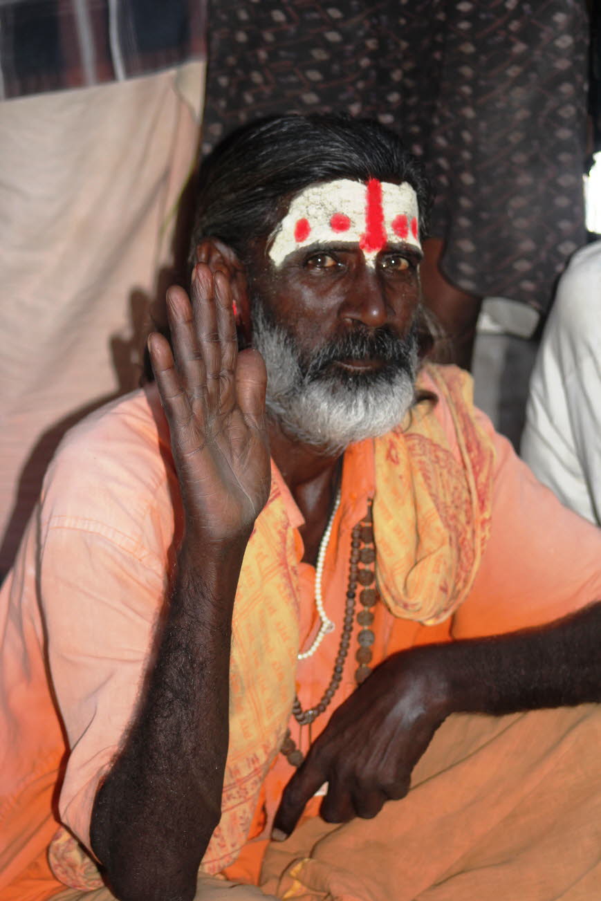 Varanasi Indien Zugewandheit