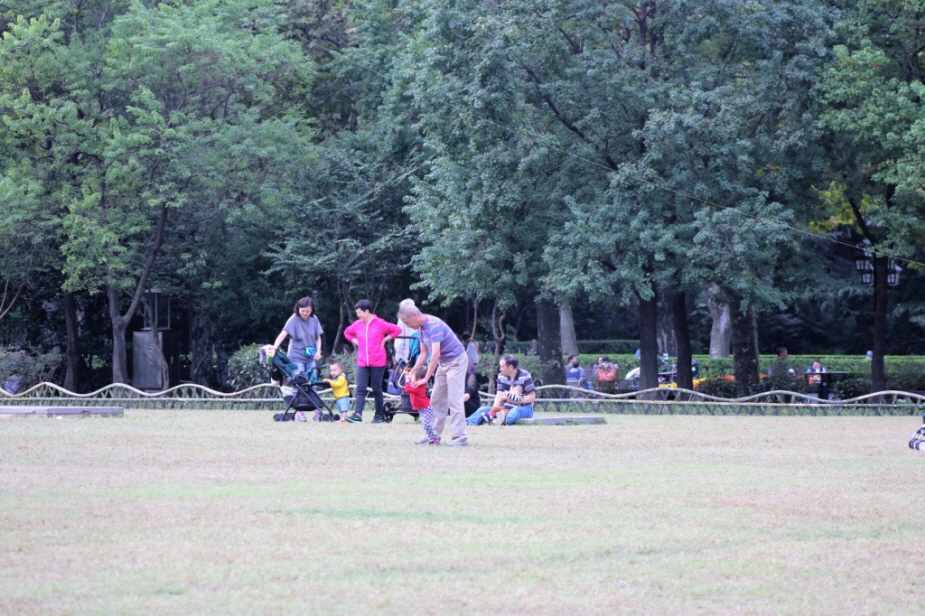 Volkspark in Shanghai 