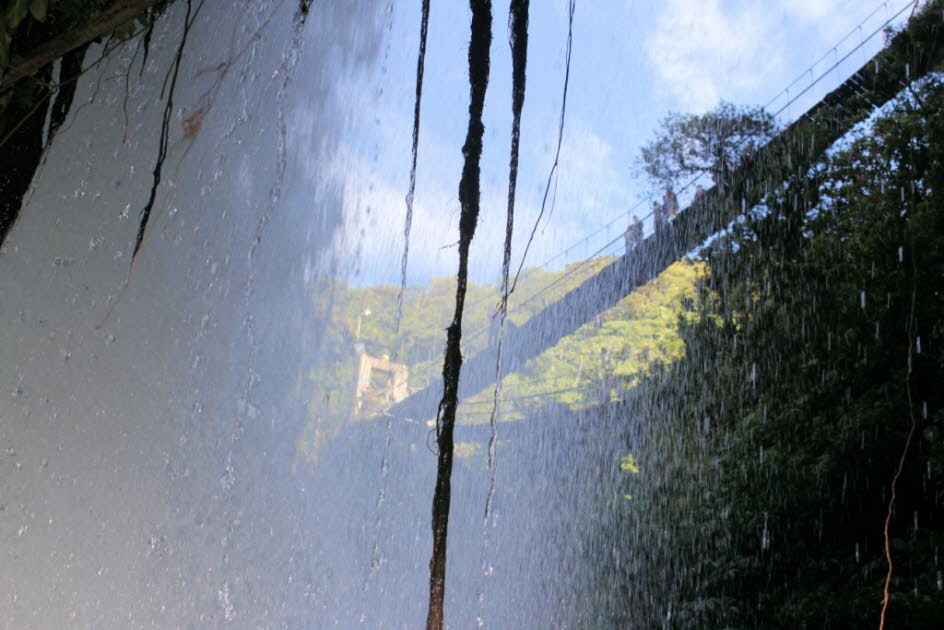 Wasserfall Pailon del Diablo