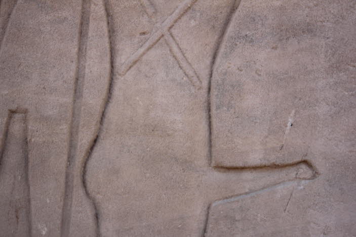 gut erhaltenes Flachrelief im Isis-Tempel (10)