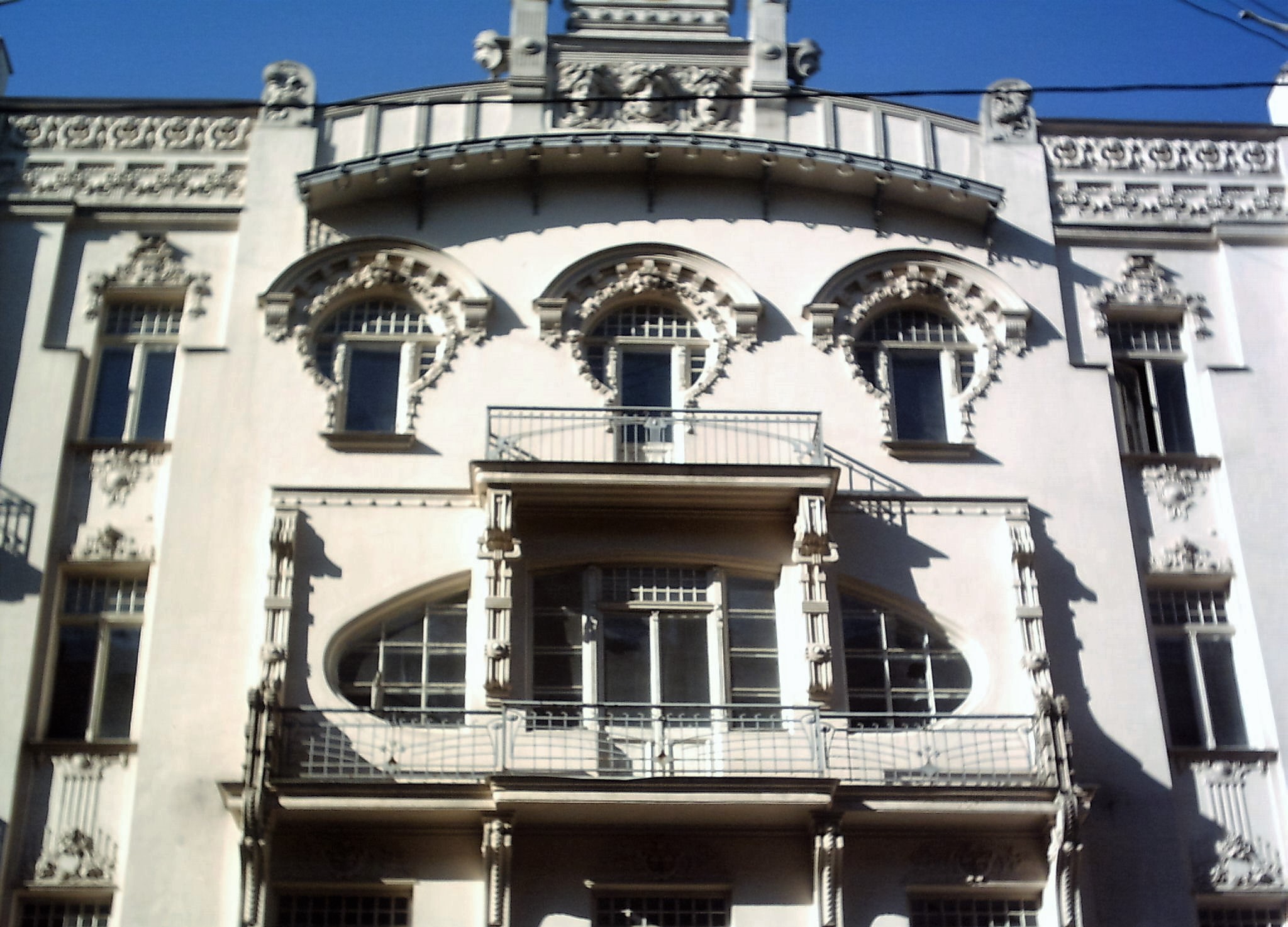 Huser des Architekten Eisenstein in Riga