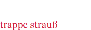 trappe strauß
